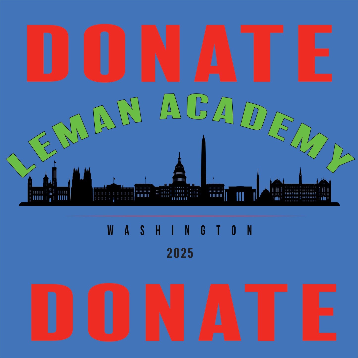 Donate- 8th Grade DC Trip